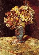 Monticelli, Adolphe-Joseph, Still Life with Wild and Garden Flowers